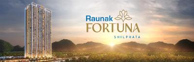 Raunak Group: 2 BHK Flats for Sale in Shilphata – Comfort, Connectivity, Class